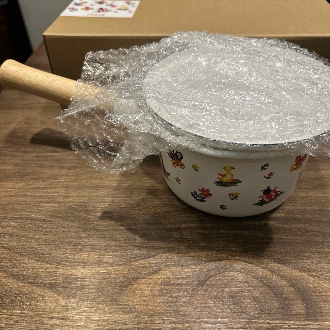 新品未使用 フェイラー ハイジ ホーロー ミルクパンの通販 by miy