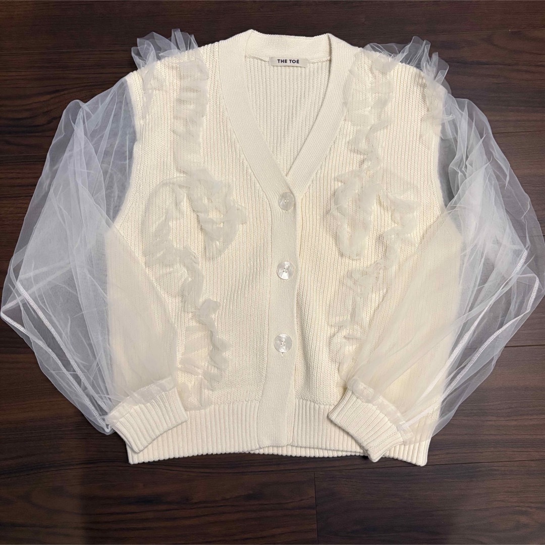 THE TOE】Corfu Tulle Cardigan
