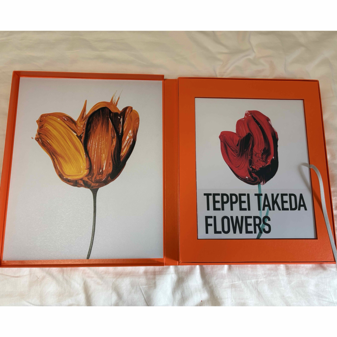 限定100部 武田鉄平 直筆サインEDナンバー入り FLOWERS ポスター 限定