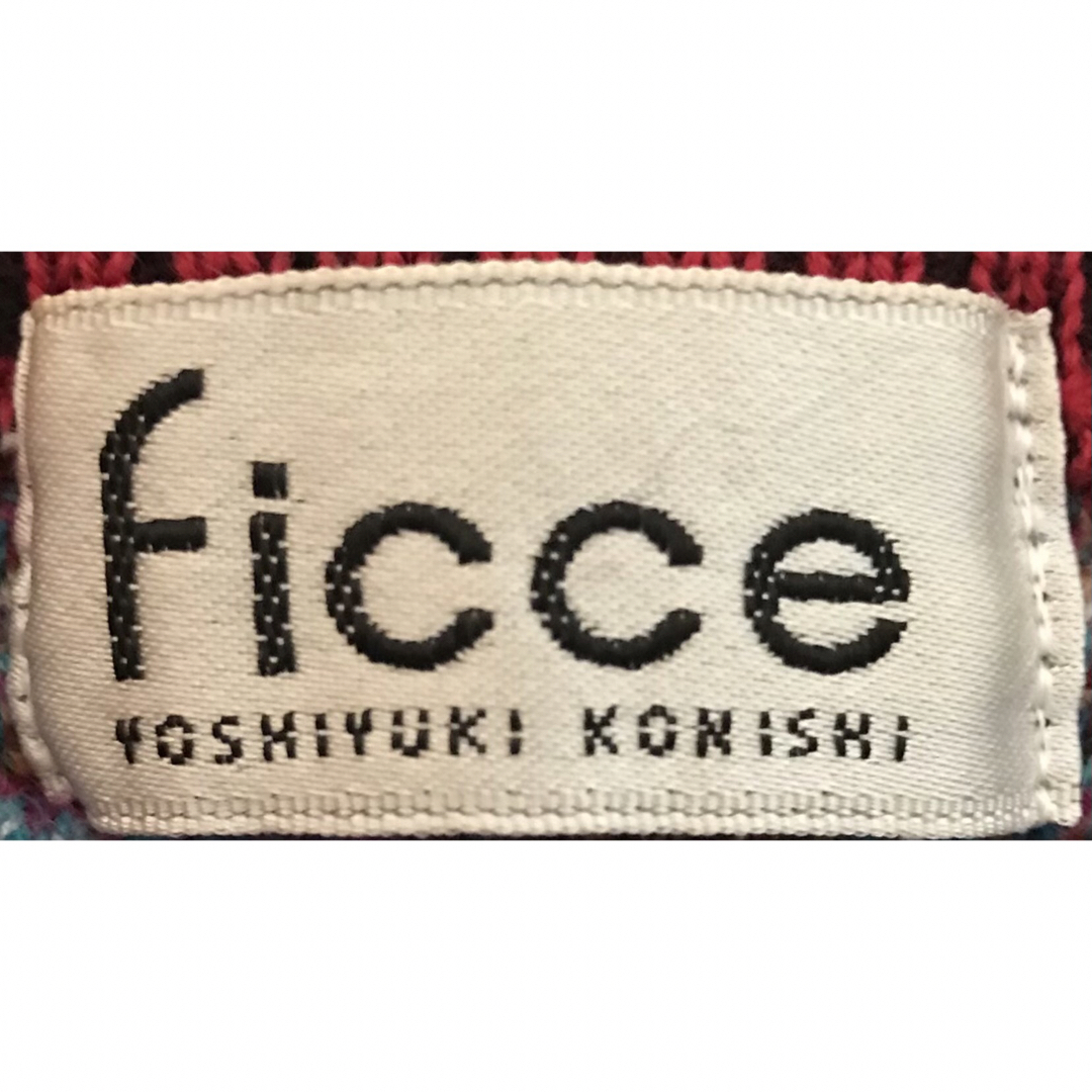 FICCE - 超レア 最高のアメコミ柄 90's FICCE フィッチェ ニット