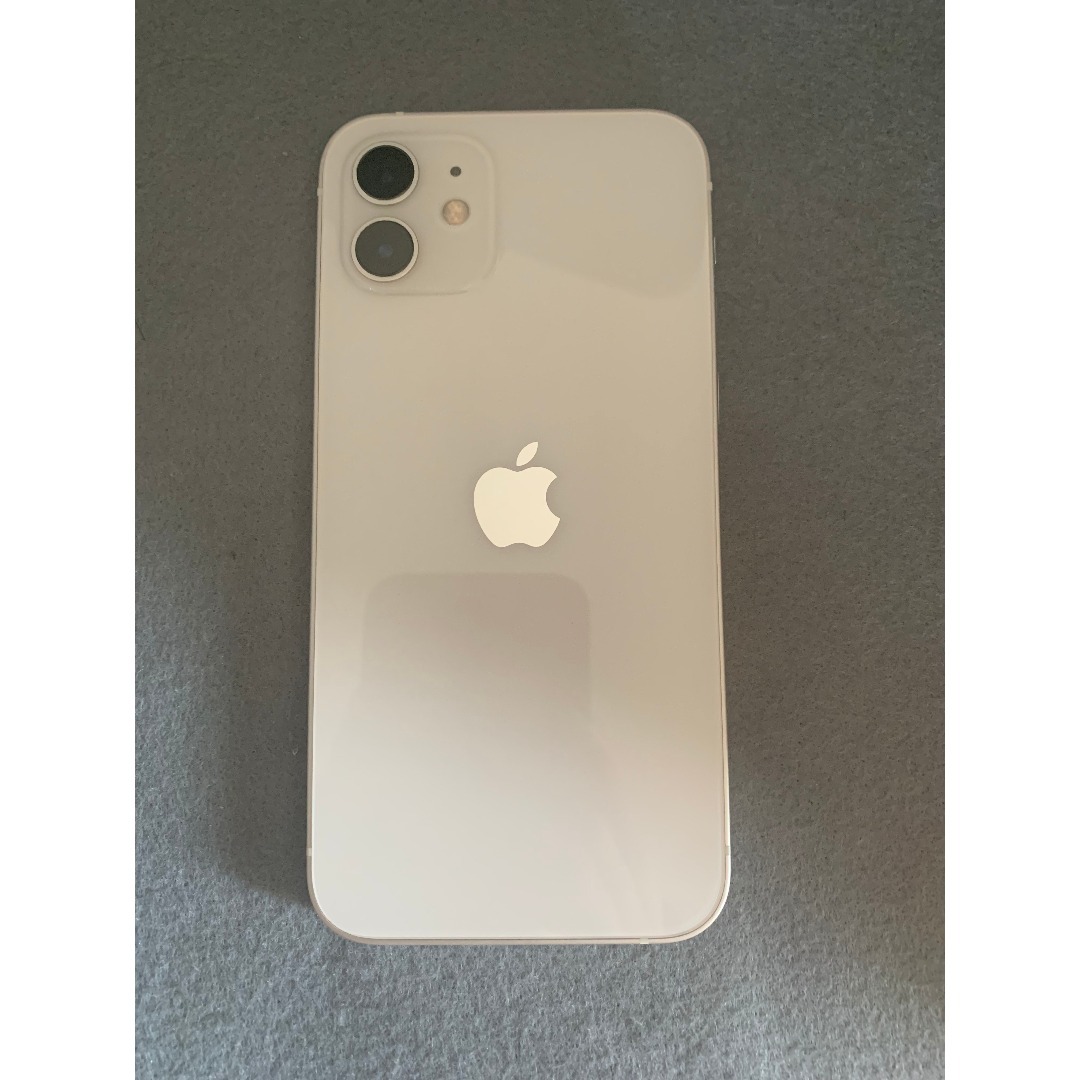 超美品 Appleストア版 SIMフリー iPhone12 128GB ホワイト