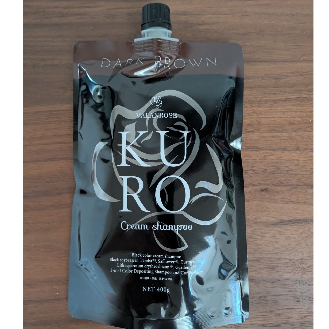 VALANROSE - KURO クリームシャンプー ダークブラウンの通販 by たん