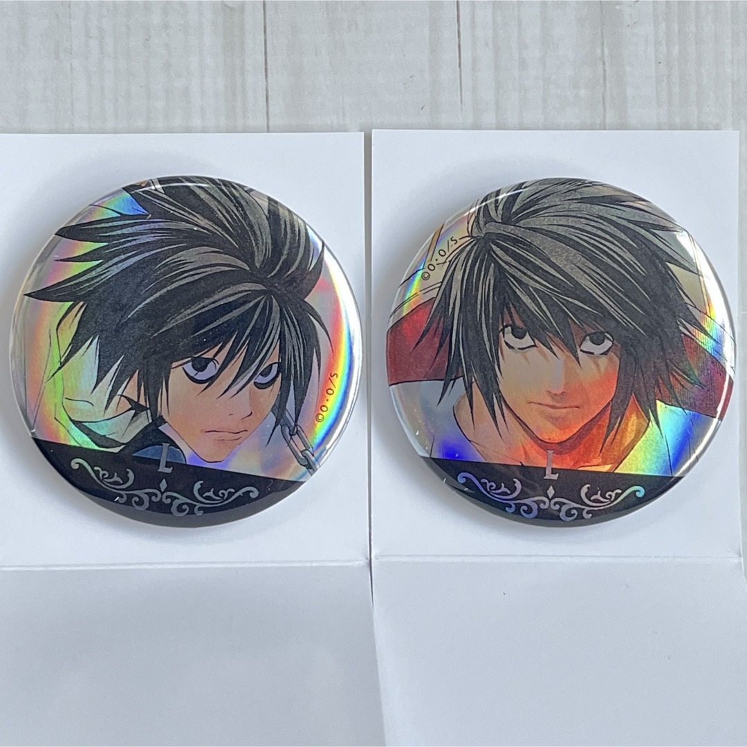 デスノート L DEATH NOTE 缶バッジ メタル 原作 描き下ろしの通販 by