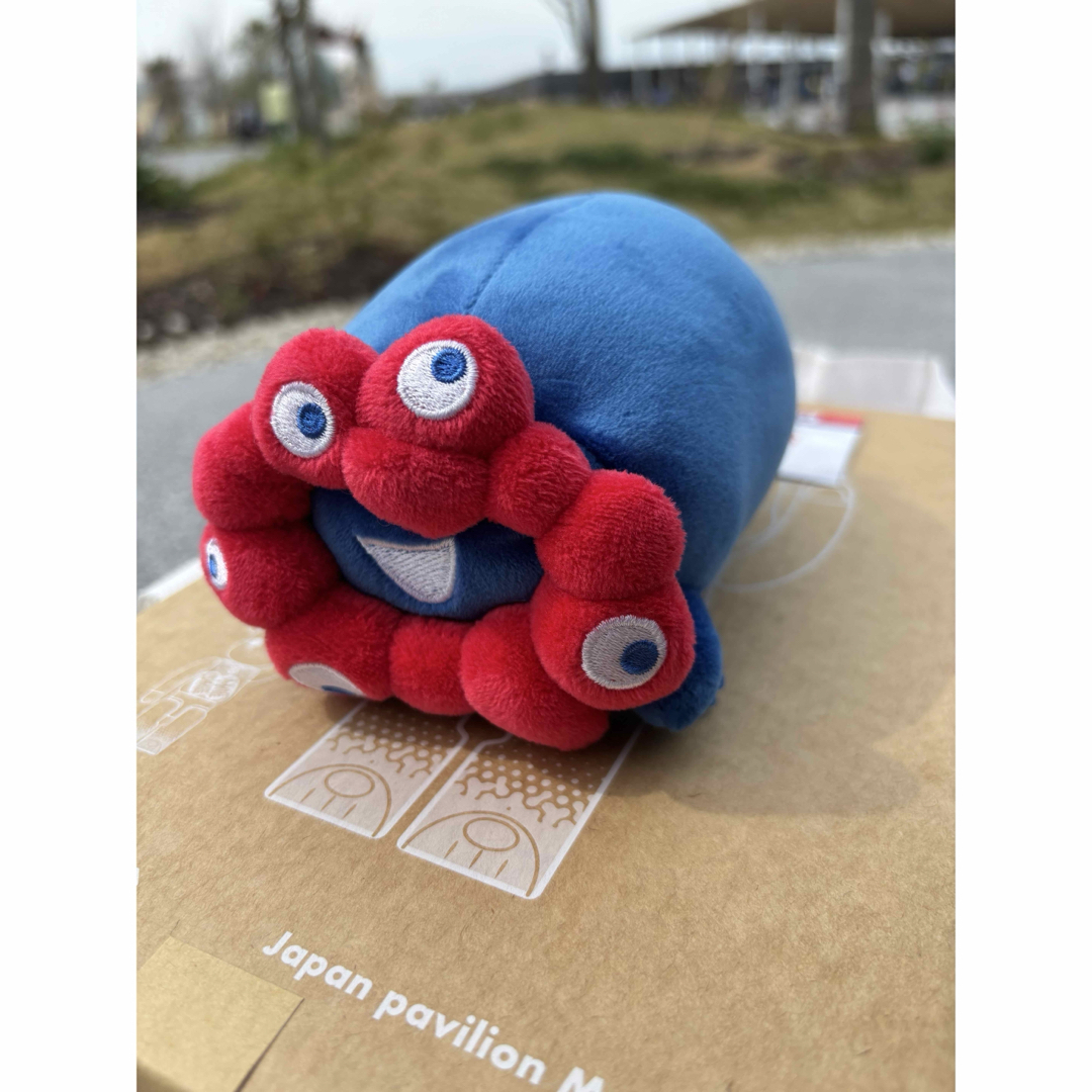 未使用新品 ミャクミャク もっちりぬいぐるみ 横 大阪万博2025 会場