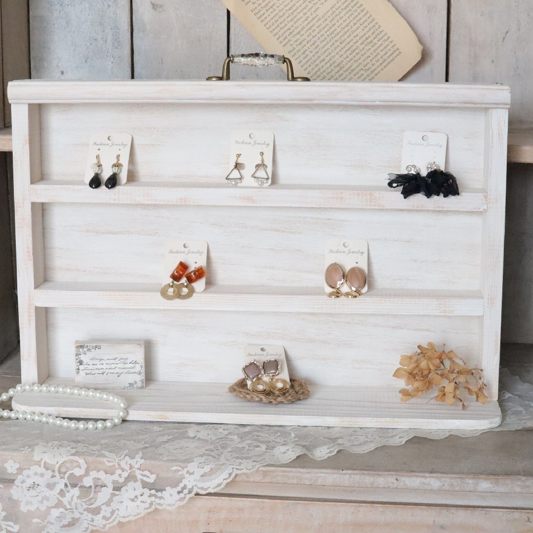 新春SALE】シェルフ アンティーク風 シャビー加工(送料込) 楽天市場