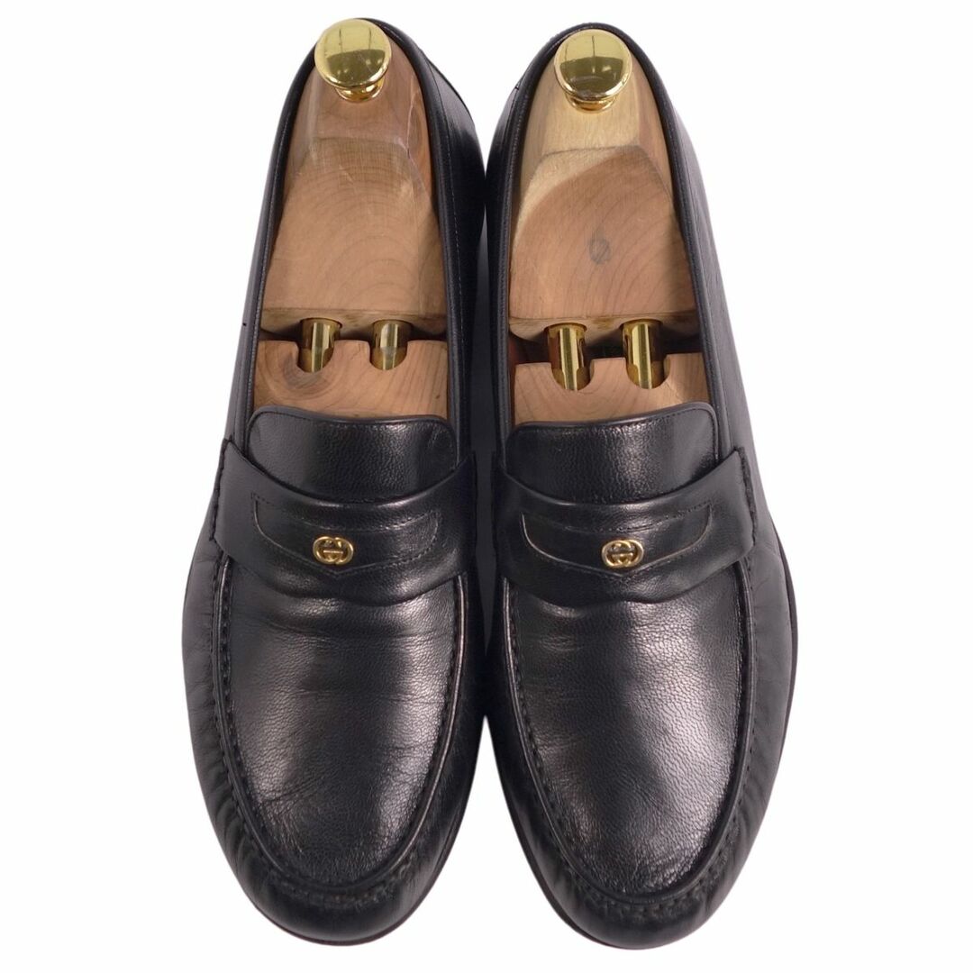 GUCCI - 美品 Vintage グッチ GUCCI ローファー モカシン GG金具