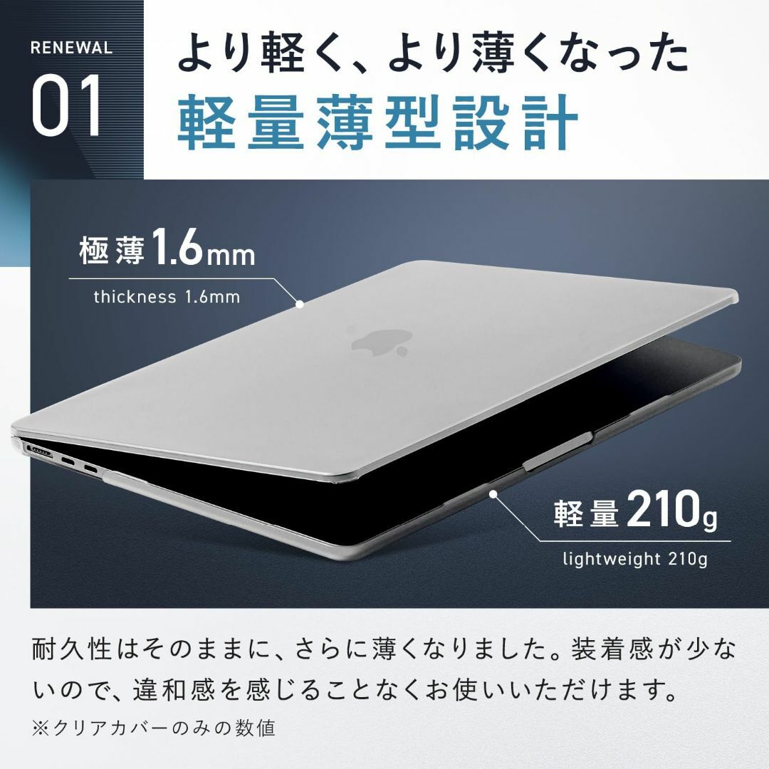 特価セール】【質感そのまま、傷を守る】MacBook Air 13インチ M1の