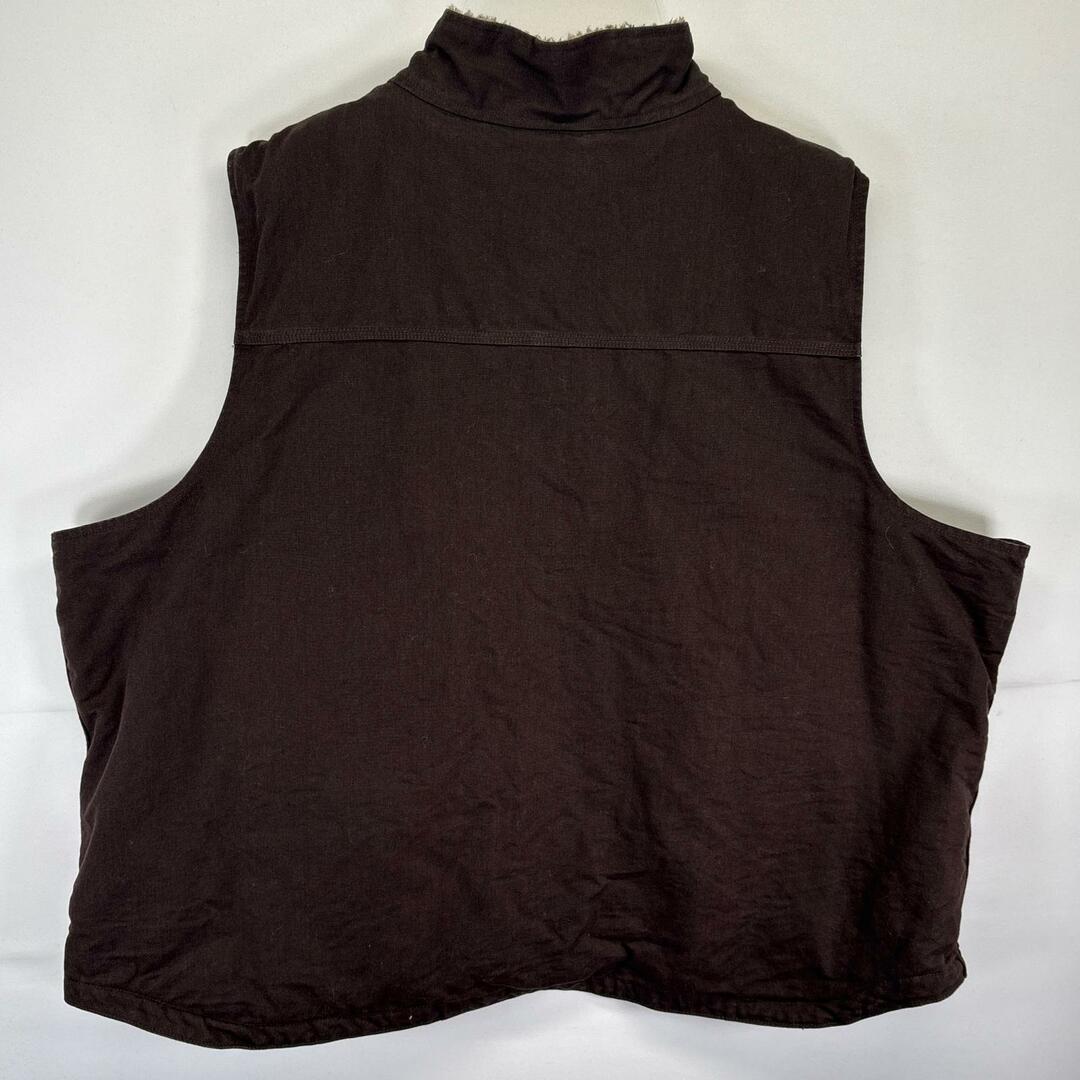 carhartt - 古着 カーハート Carhartt ダックベスト ボア ワンポイント