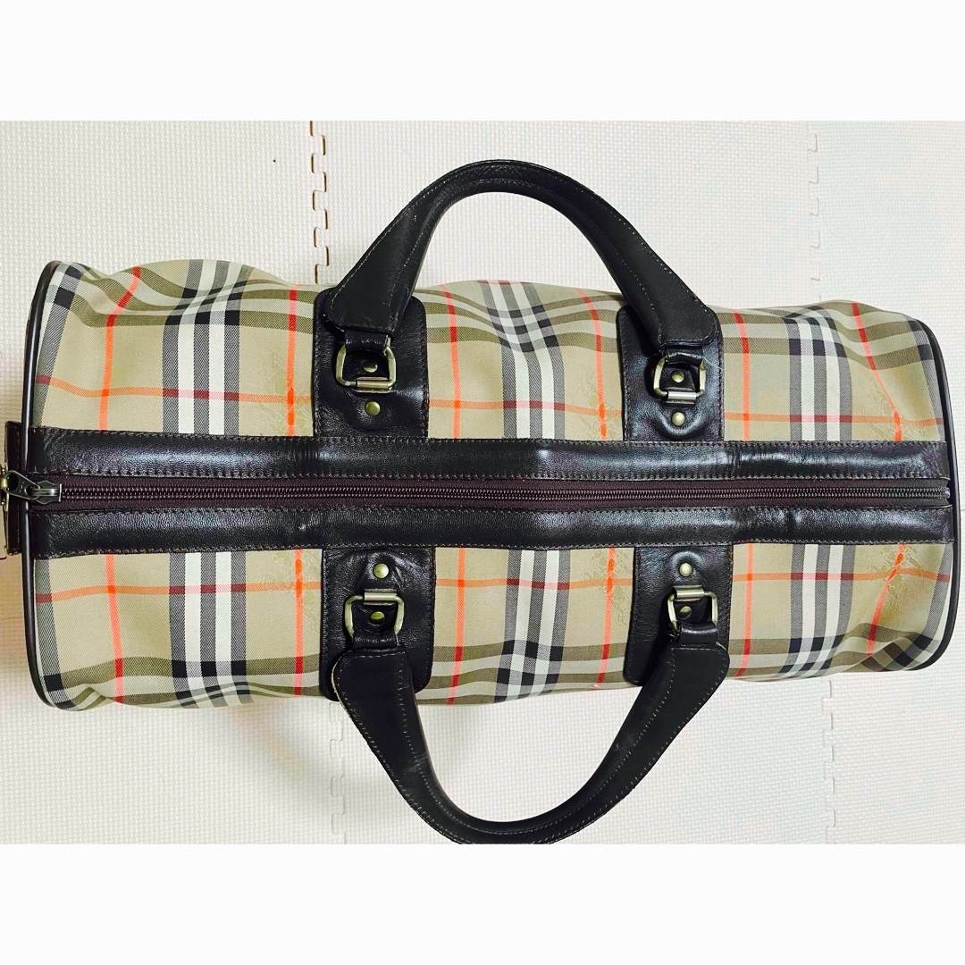 バッグBURBERRY バーバリー ミニボストンバッグ