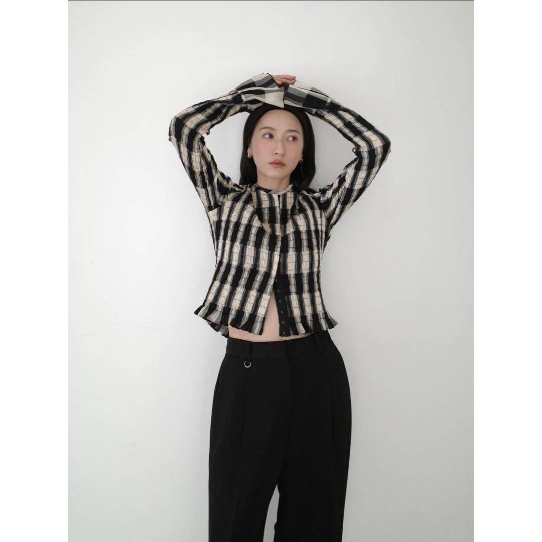 CLANE - CLANE SHIRRING DESIGN BLOUSEの通販 by aiko's shop｜クラネ