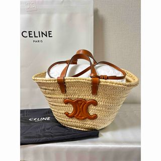 CELINE - セリーヌ サプル クラシックパニエ キュイルトリオンフ かご