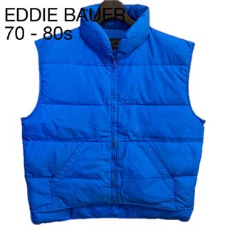 Eddie Bauer - 80s エディーバウアー ダウン ベスト メンズ XL