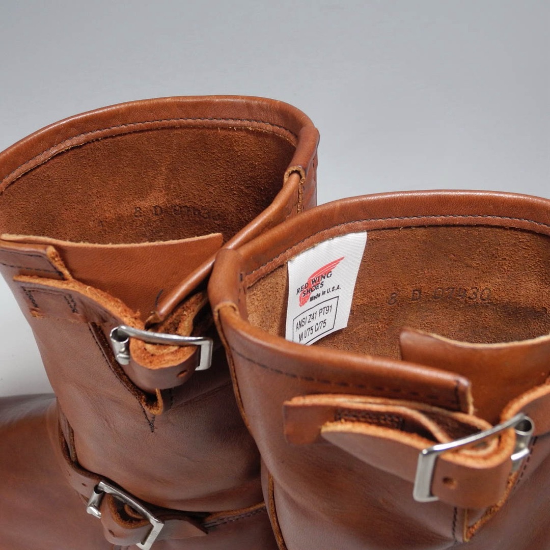 REDWING - PT91エンジニア8269オロラセット赤茶PT99 8271 8268 2268の