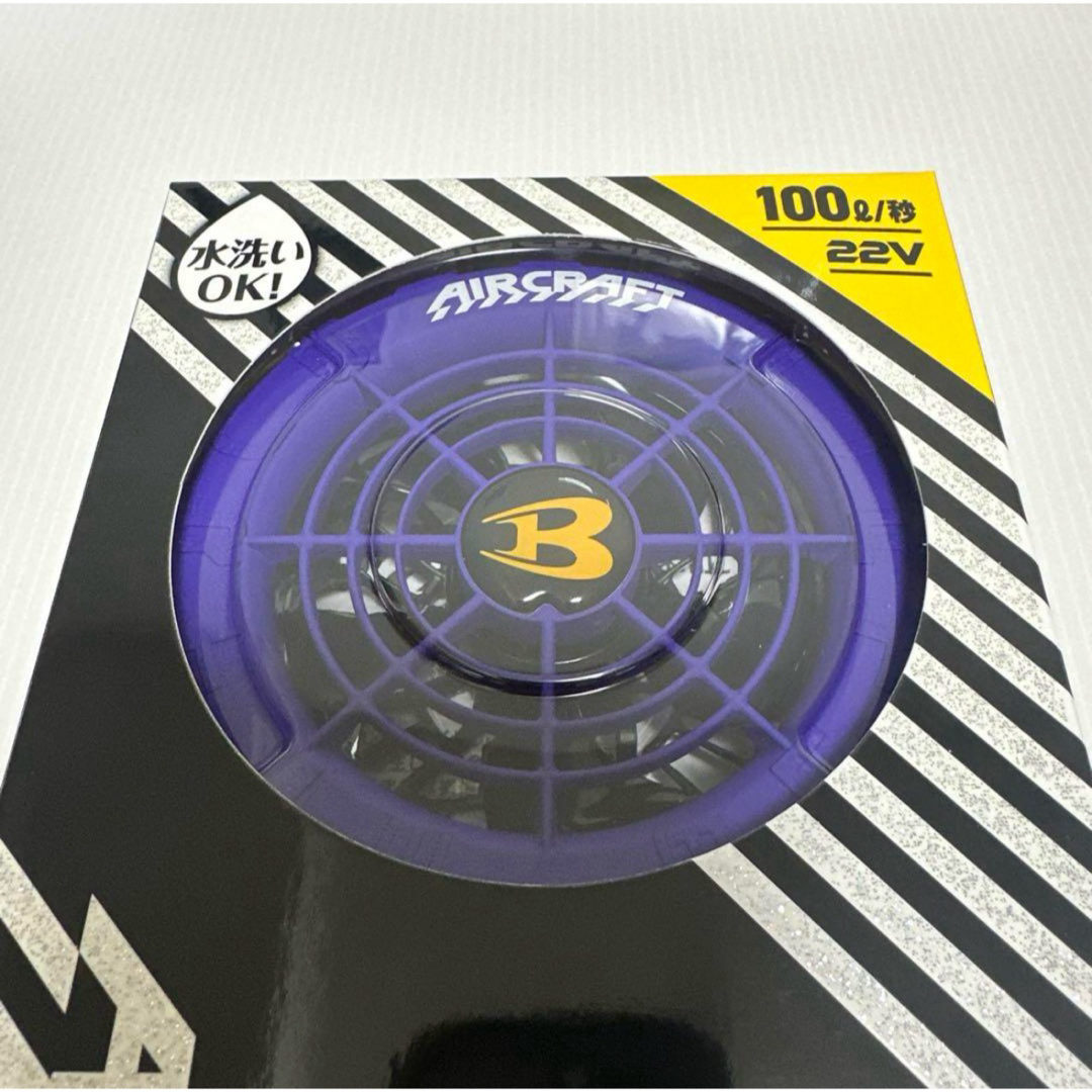 BURTLE - 完売 新品未使用 バートル ファン ジェットパープル AC08-2