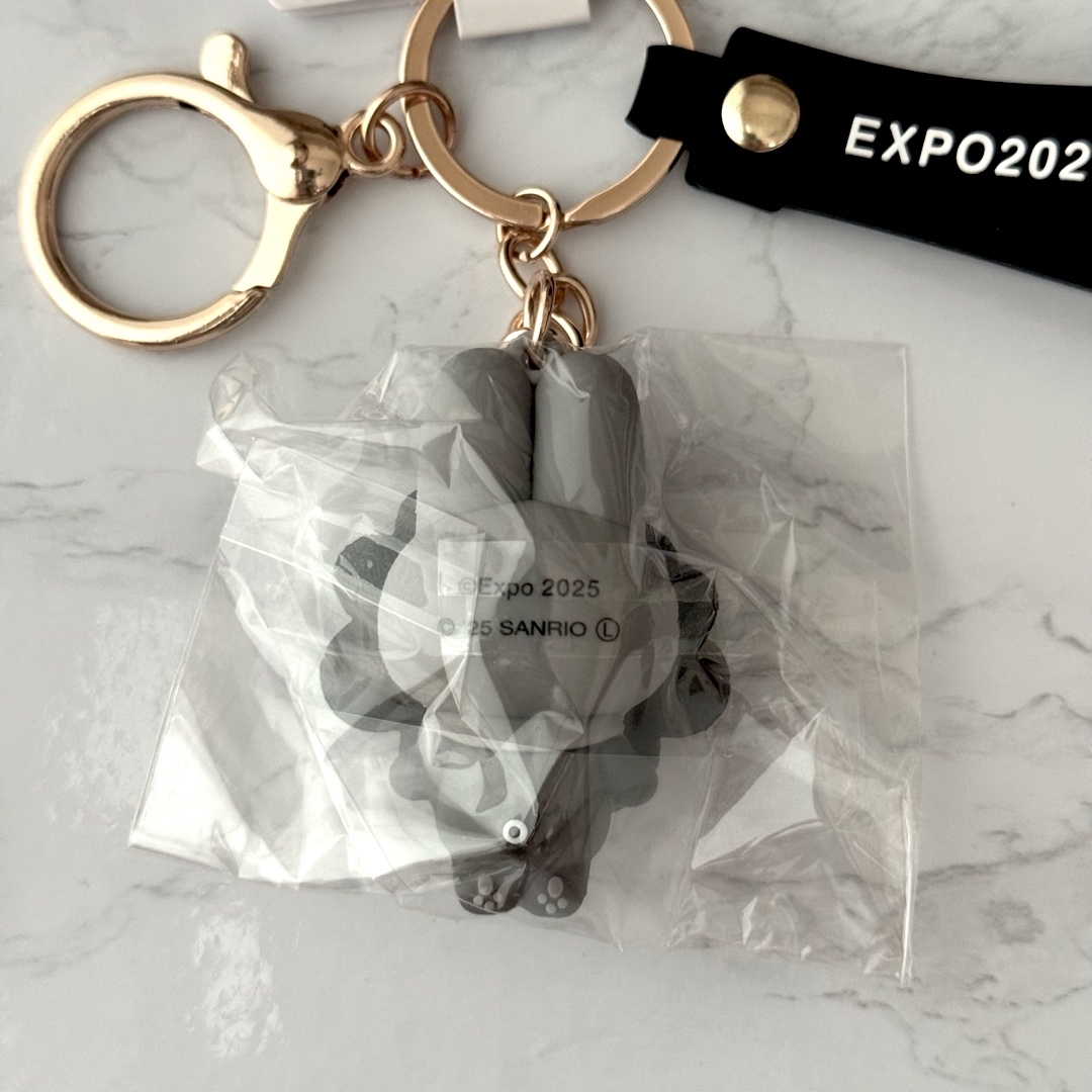 サンリオ - 黒ミャクミャク なりきりキーホルダー マイメロディ