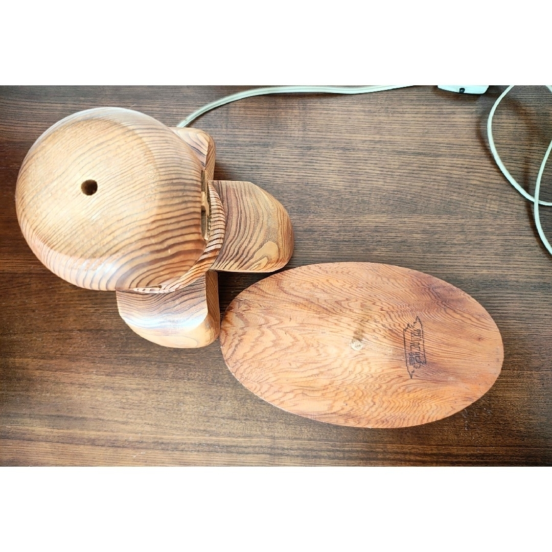 希少】屋久杉 照明 ライト 工芸品の通販 by 断捨離｜ラクマ