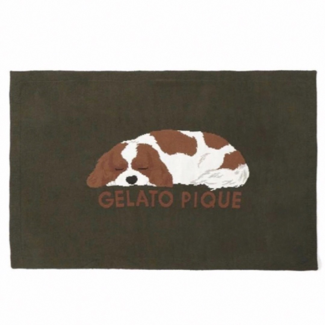 gelato pique - ジェラートピケ SLEEPING DOG ジャガードブランケット
