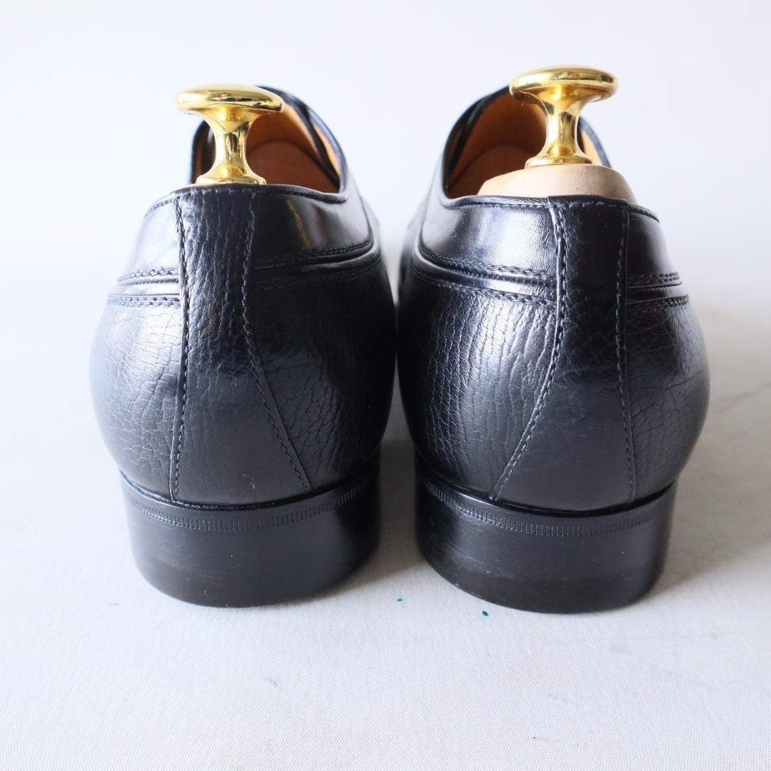 a.testoni - 未使用 ア・テストーニ Uチップドレスシューズ 黒 7 26cm