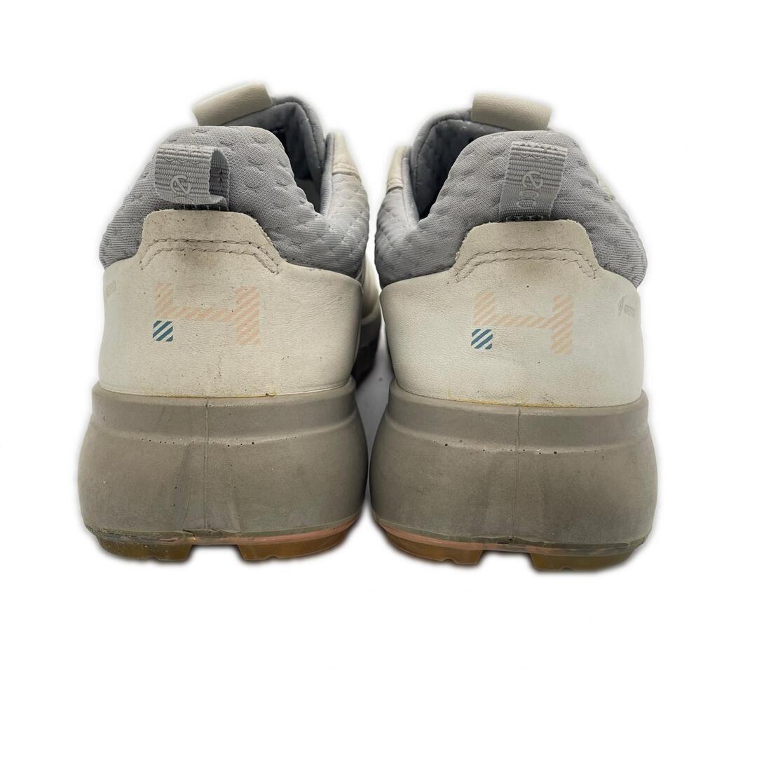 ECCO - coco 中古 エコー ecco ゴルフシューズ 38 24cm ホワイト系