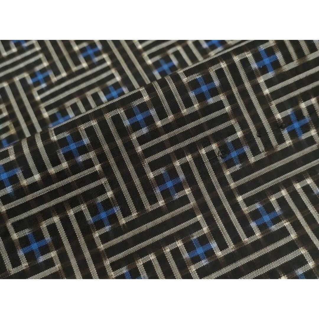 平和屋着物○本場大島紬 龍郷絣 秋名バラ 正絹 逸品 未使用 CAAZ2988yc