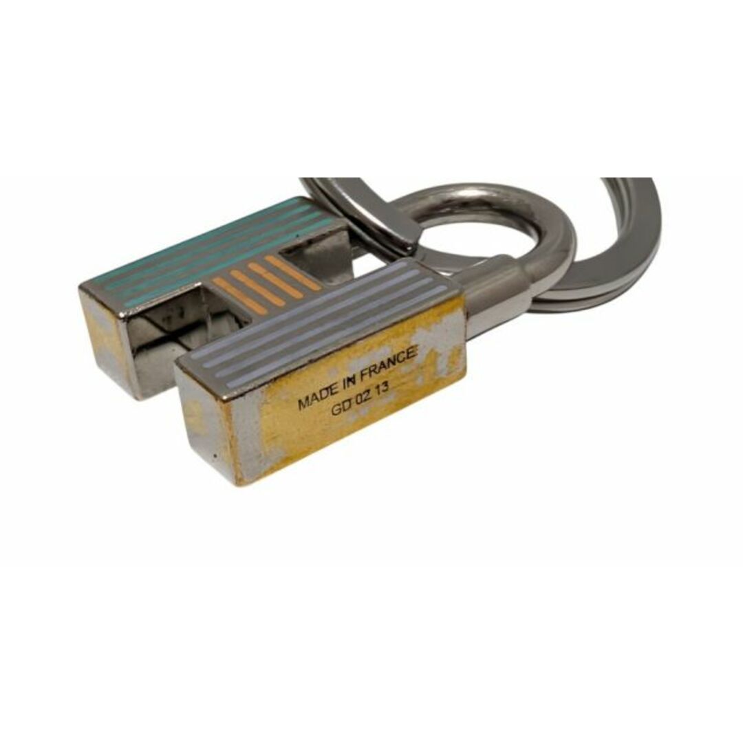 エルメス カデナ キーリング クイズ レインボー Hロゴ パラジウム