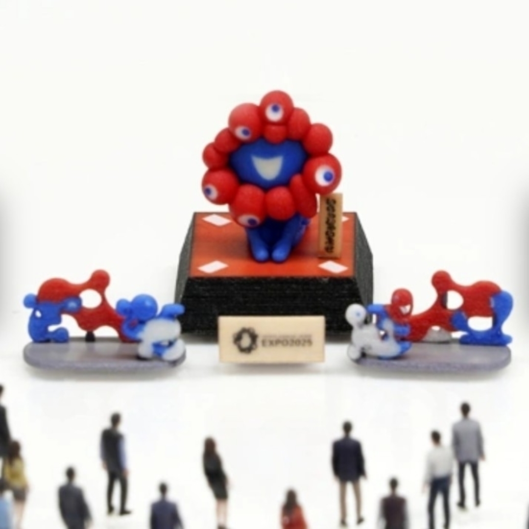 関西万博 ミャクミャク フィギュア 1/150「IRASSHAI」限定 東ゲートの