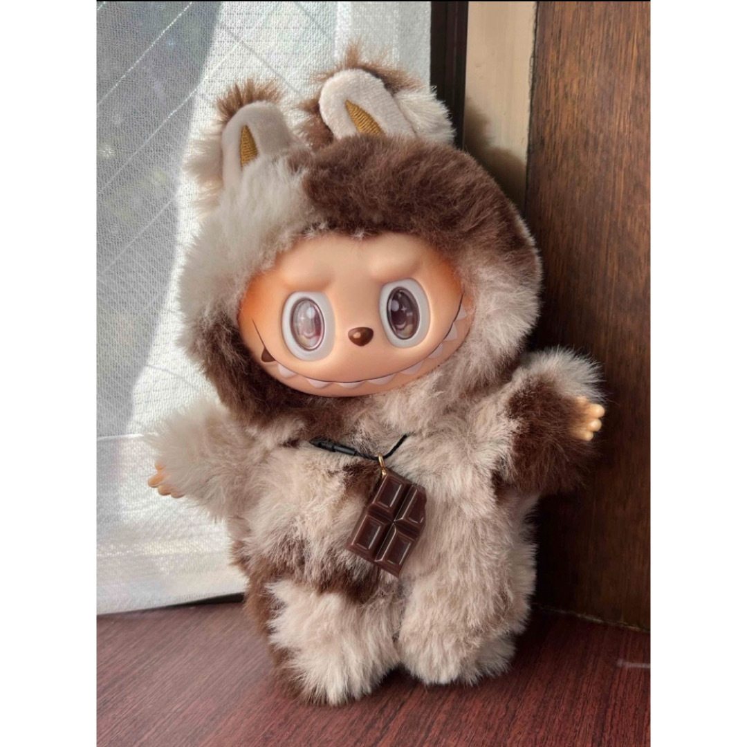 labubu ふわふわ チョコレート ぬいぐるみ ジモモの通販 by 苦労猫