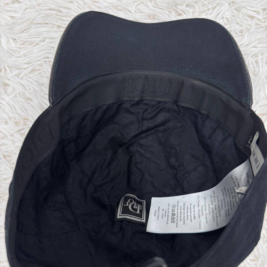 Christian Dior - 【人気】Dior ERL コラボ キャップ ブラック