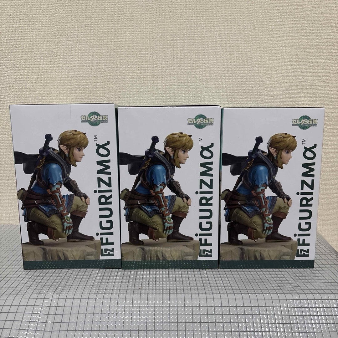 ゼルダの伝説 ティアキン リンク フィギュア 3個セットの通販 by ゲン
