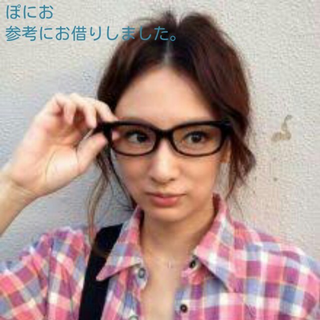 新品未使用レア！plusmixメガネ北川景子着用！PX-13262-263】の通販 by