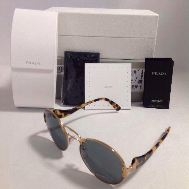 PRADA - 【正規品】hyde愛用 PRADA プラダ SPR55T ラウンドサングラス