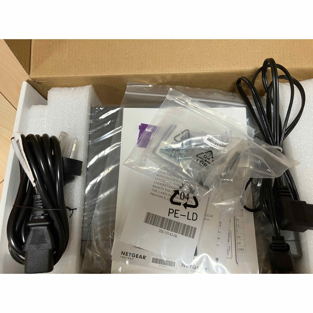 XS508M ネットギア10Gスイッチングハブ 元箱あり マウンタあり の通販