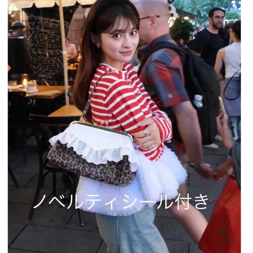 新品✳︎正規品シール付Bibiy SABRINA LACE BAG LEOPARDの通販 by