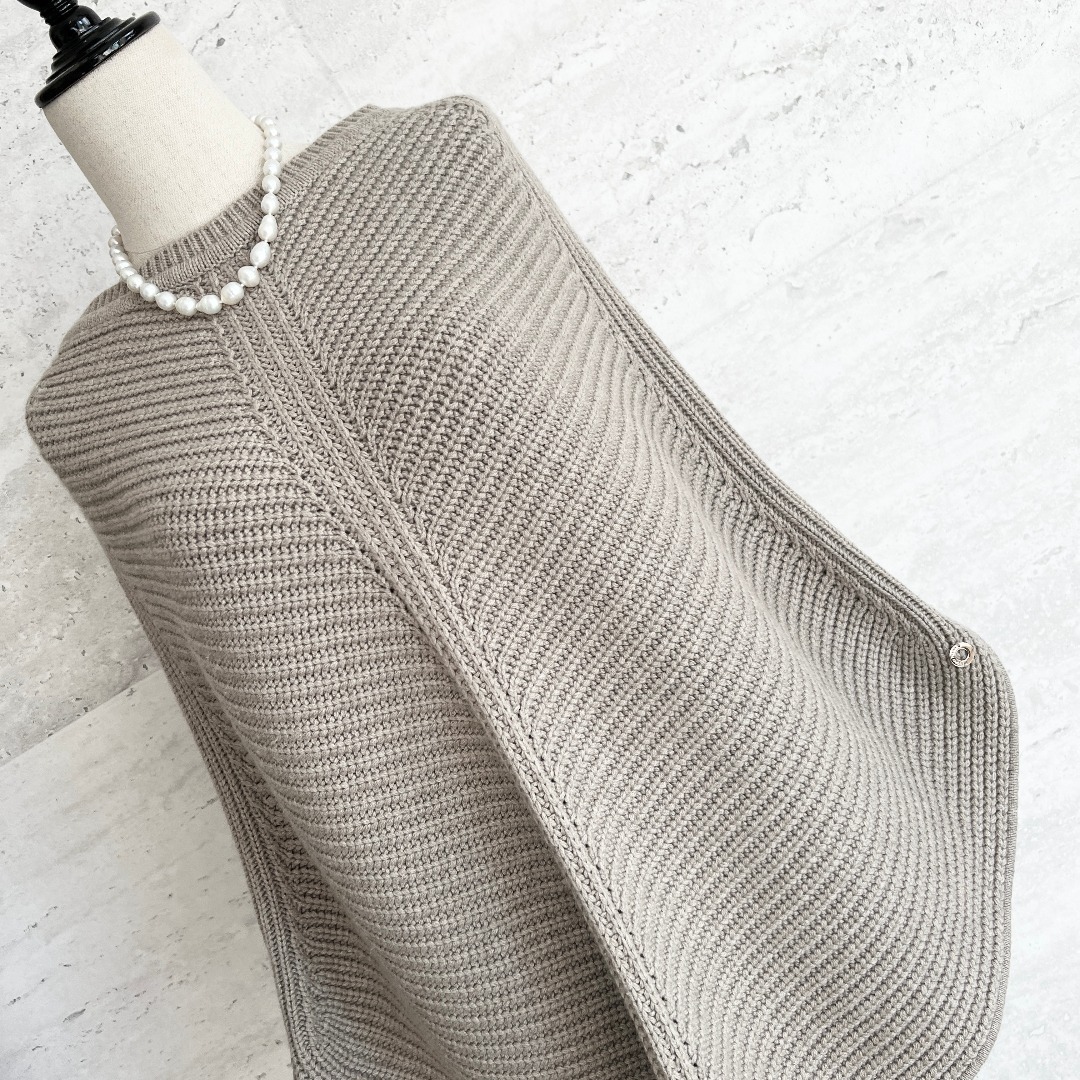 Loro Piana - 極美品☆LOROPIANA☆ベビーカシミヤ☆ポンチョ☆ニット