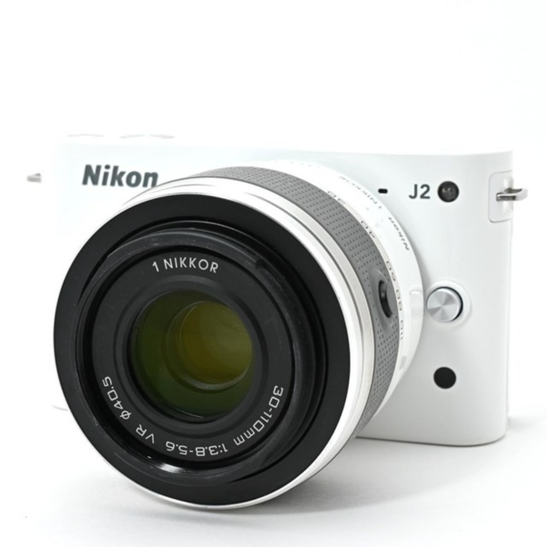 美品＞ Nikon 1 J2 標準ズームレンズキット ホワイト｜極上美品
