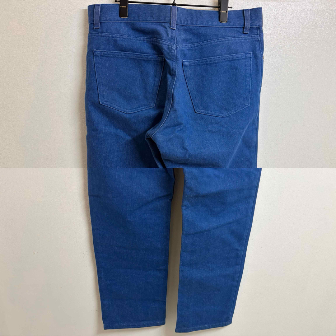 HELMUT LANG - HELMUT LANG VINTAGE 本人期 ブルー カラーデニムパンツ