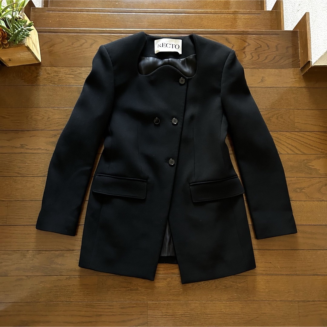 神崎恵さん私物♡Recto レクト カーブネックジャケット 韓国 パク