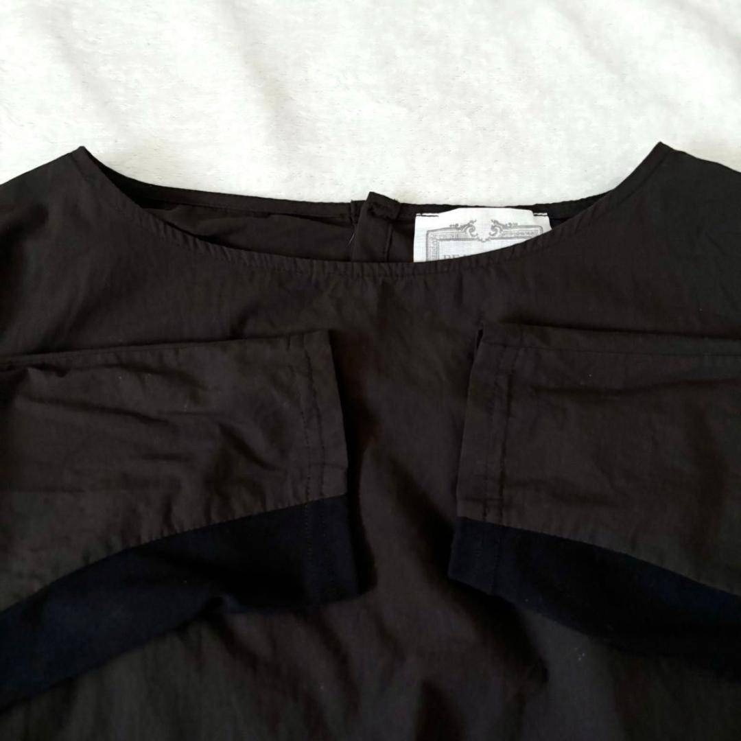 BEARDSLEY - BEARDSLEY ビアズリー シャツTシャツ ブラック 洗える