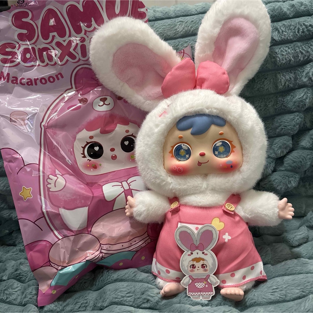 Samuel サミュエル400% マカロンシリーズ 白ウサギ レアキラ目の通販