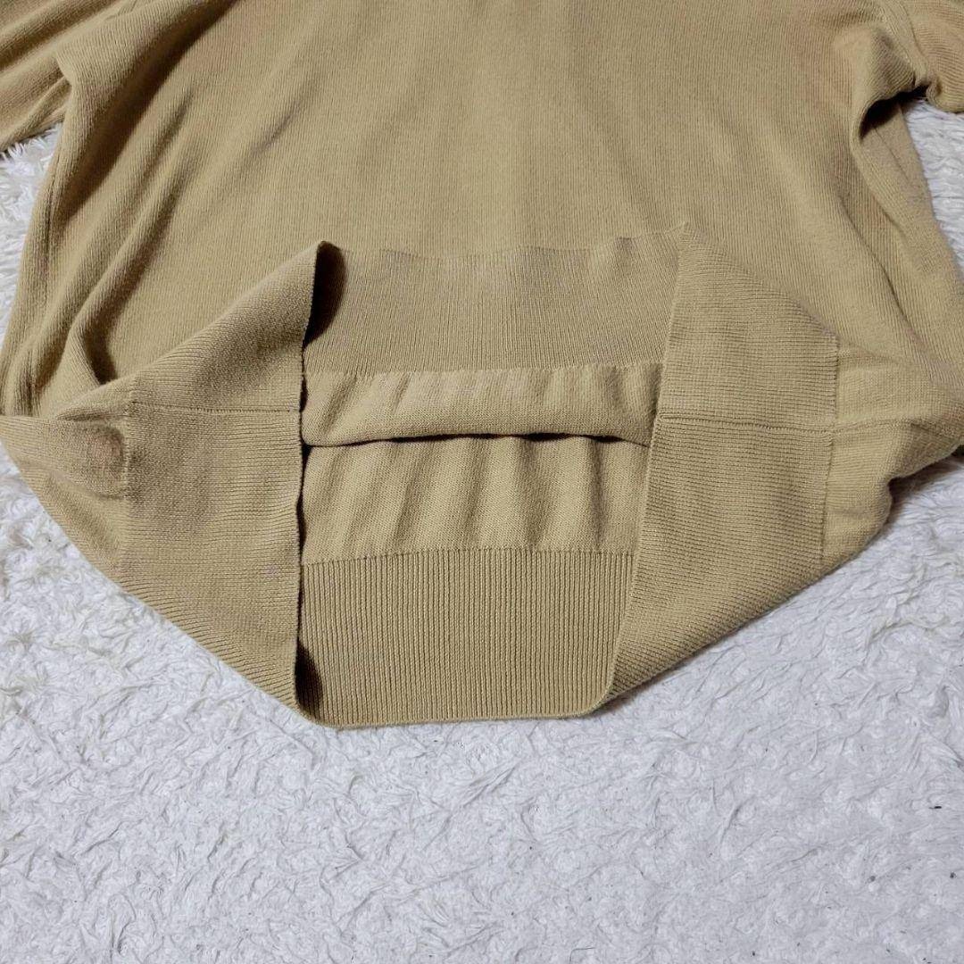 Loro Piana - Loro Piana ハーフジップ ニット セーター ベージュ 48