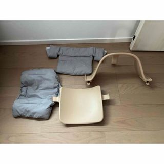 Stokke - ストッケ トリップトラップ 旧型ベビーガード 革ベルト付きの