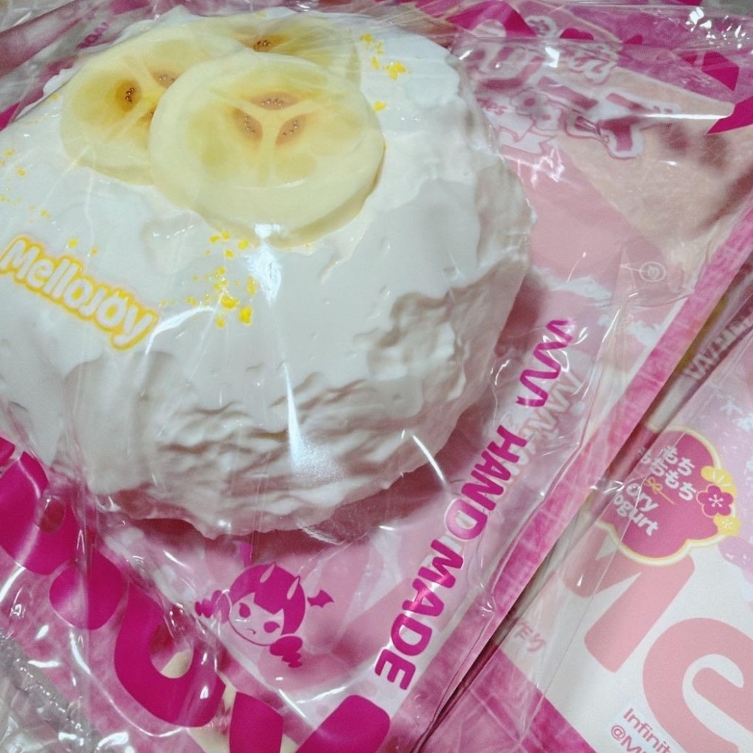 mellojoy クリーム大福 バナナ メロジョイ スクイーズの通販 by 即日