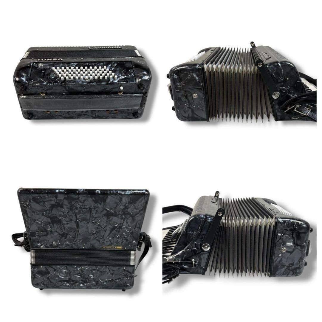 美品】TOMBO Grandaile GT-60 アコーディオンソフトケース付 美品