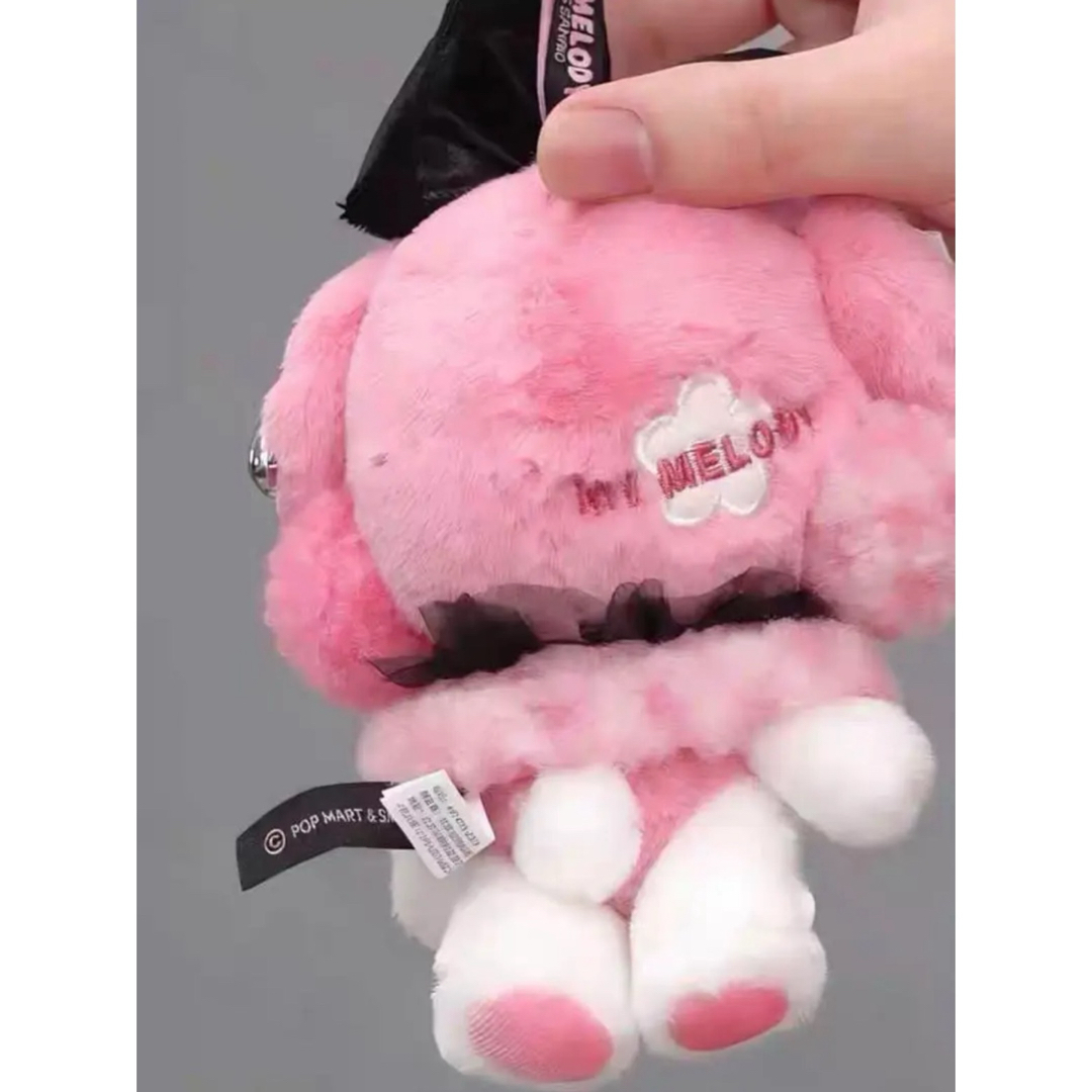 SKULLPANDA × MY MELODY ぬいぐるみペンダント 💟 POPMART Skullpanda