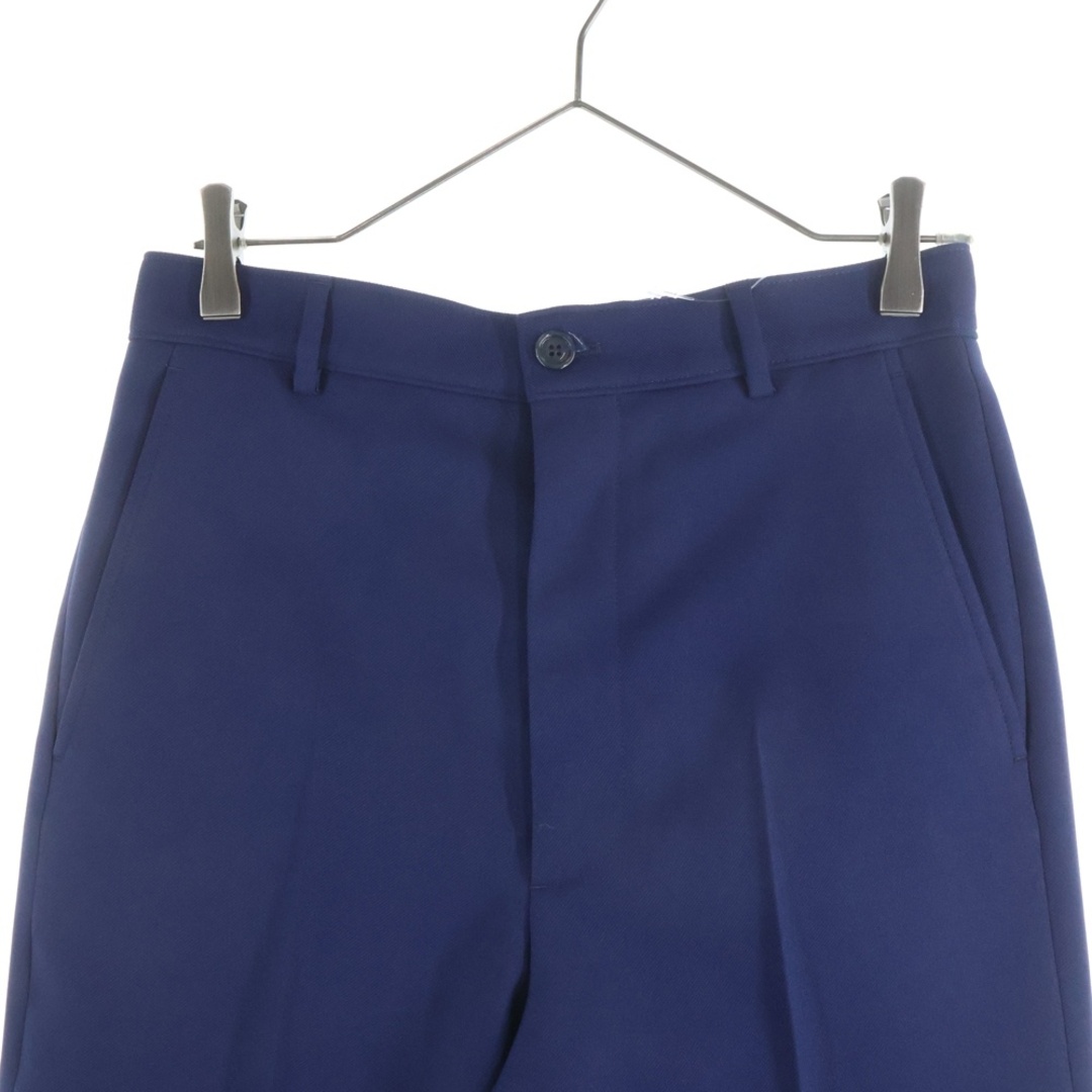 GUCCI - GUCCI グッチ センタープレス バックベルト スラックスパンツ