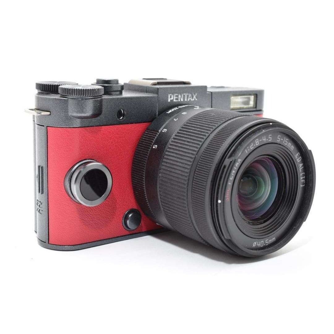 PENTAX - □ショット数805回□PENTAX Q-S1 ガンメタル LENS KITの通販