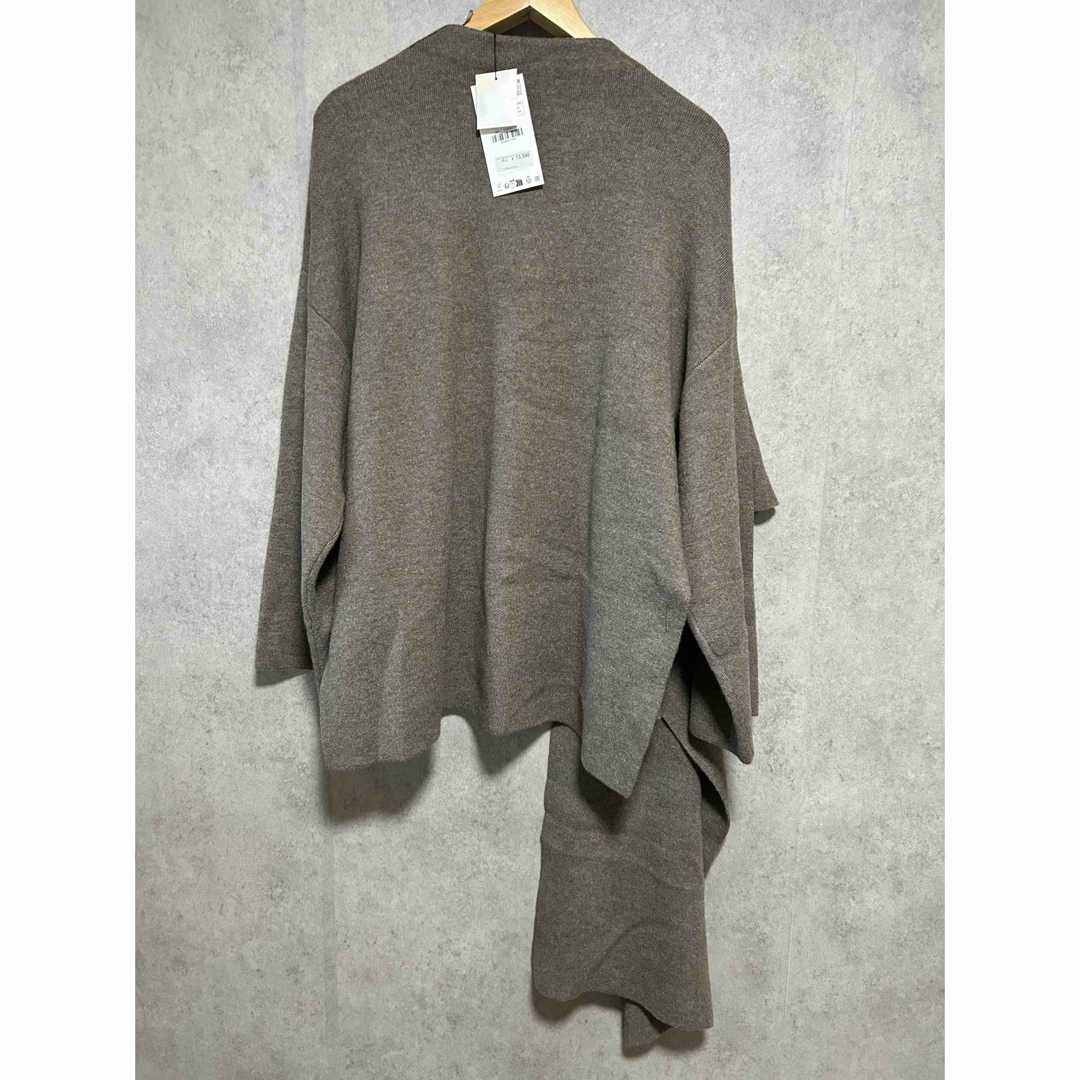 ZARA - スカーフ付きショートニットコートの通販 by Rin Rin ｜ザラ