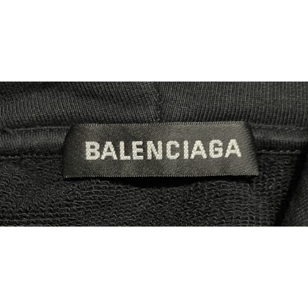 BALENCIAGA - ［極美品］バレンシアガ バックプリント ロゴパーカー