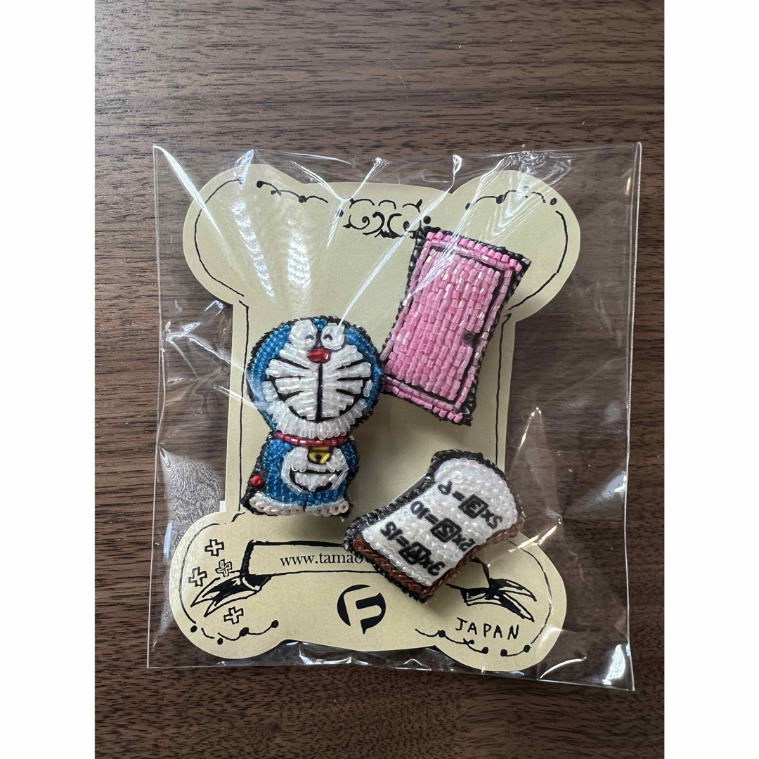 ドラえもん - ドラえもん 刺繍ブローチ 藤子ミュージアム tamaoworld 3