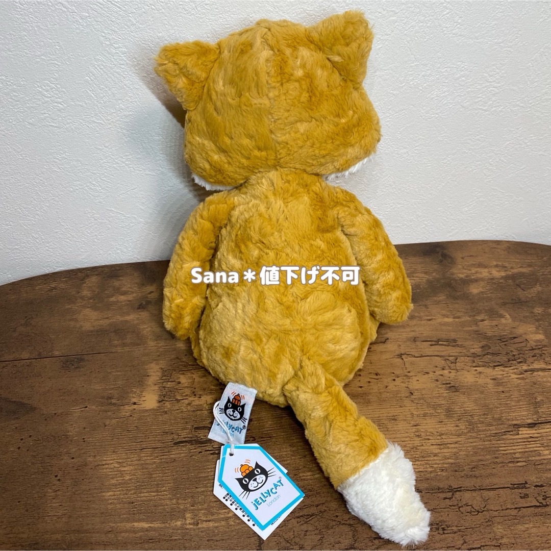 JELLY CAT - 新品 jellycat Tuffet Fox きつね キツネ 狐 ぬいぐるみの